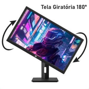 Monitor Gamer 21.5'' Widescreen Full Hd L2F Tela 75hz LED Hdmi Painel VA Base Ajustável